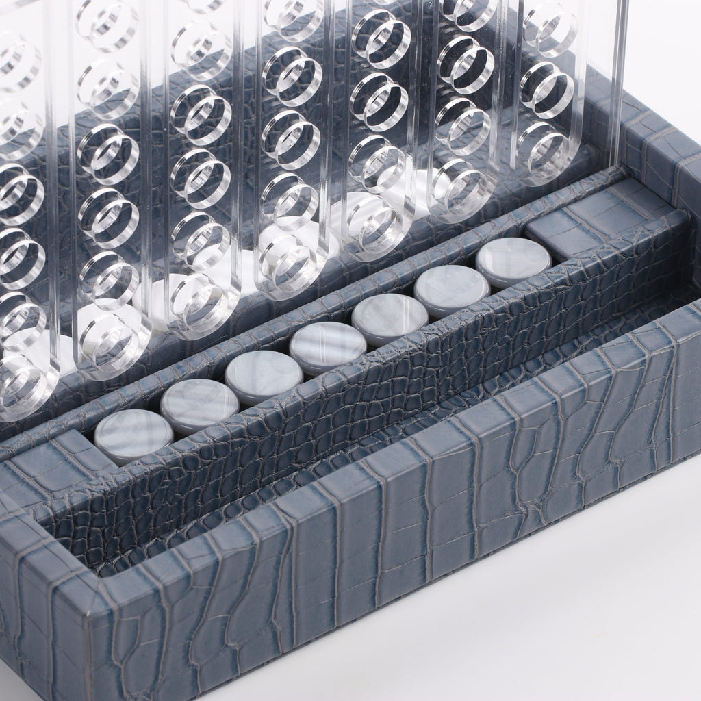 Puissance 4 Snake | Grey-Blue