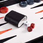 Backgammon Ostrich | Black