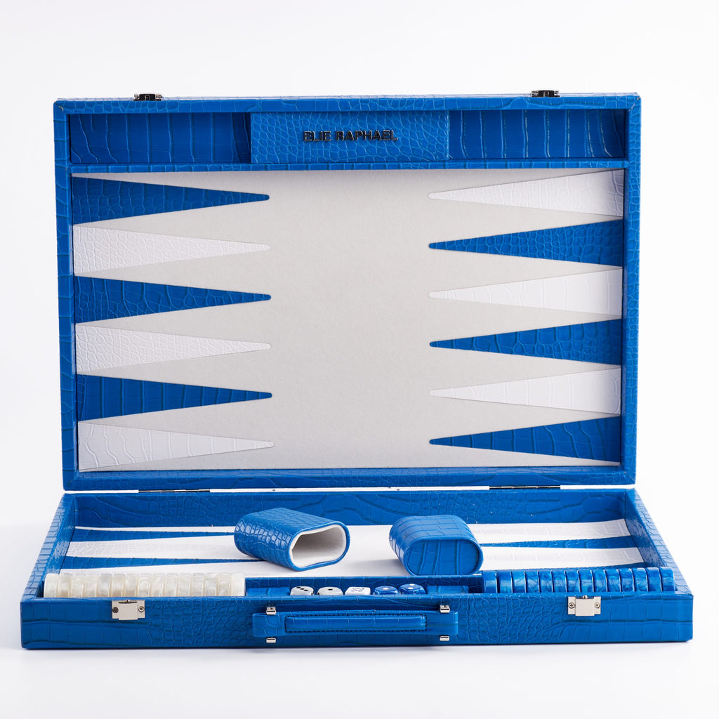 Backgammon Serpent | Bleu