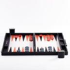 Backgammon Ostrich | Black