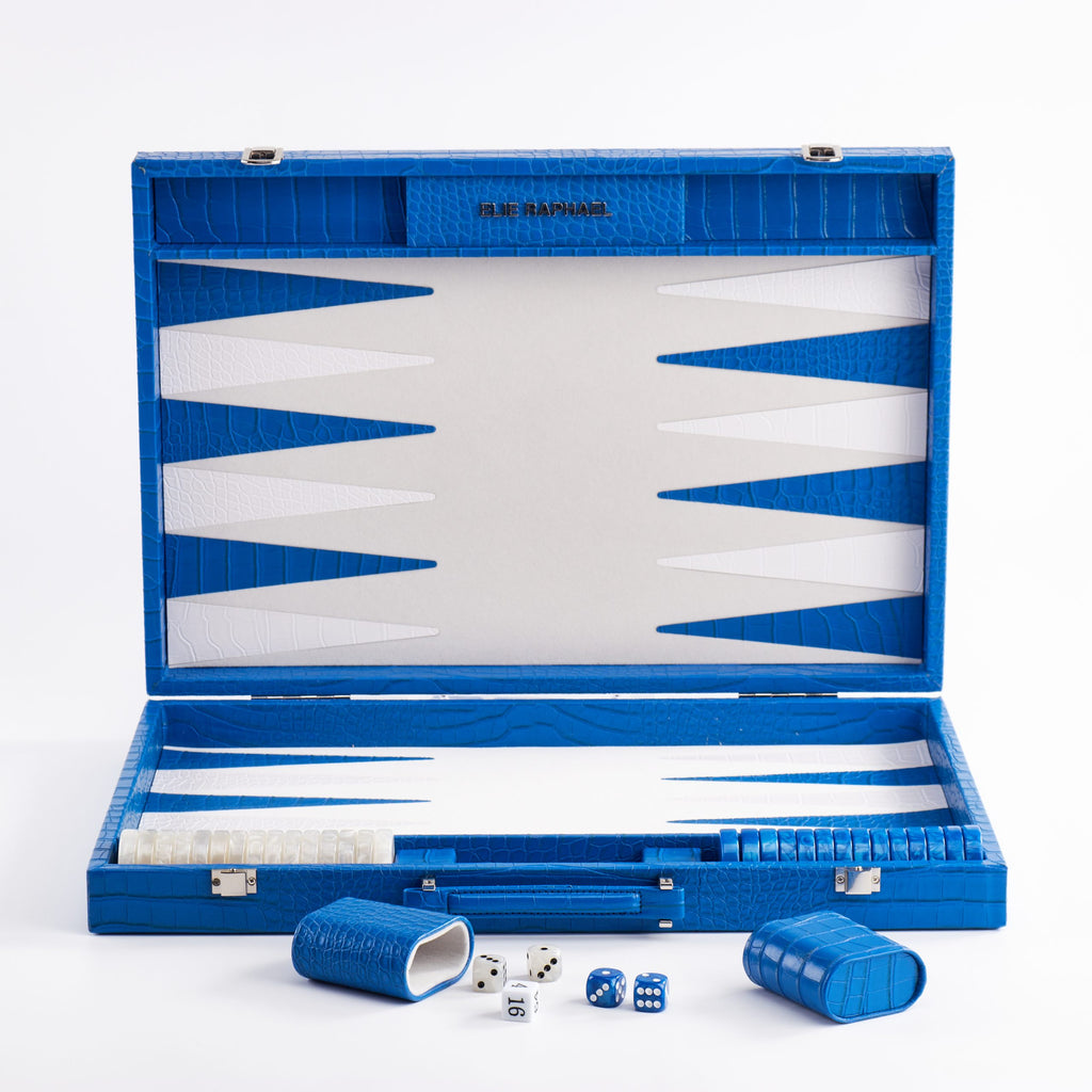 Backgammon Serpent | Bleu