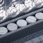 Puissance 4 Snake | Grey-Blue
