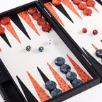 Backgammon Ostrich | Black