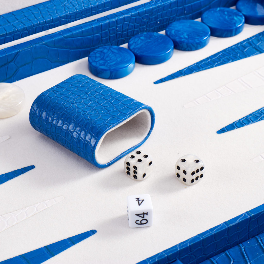 Backgammon Serpent | Bleu