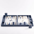 Backgammon Snake | Grey-Blue