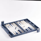 Backgammon Snake | Grey-Blue