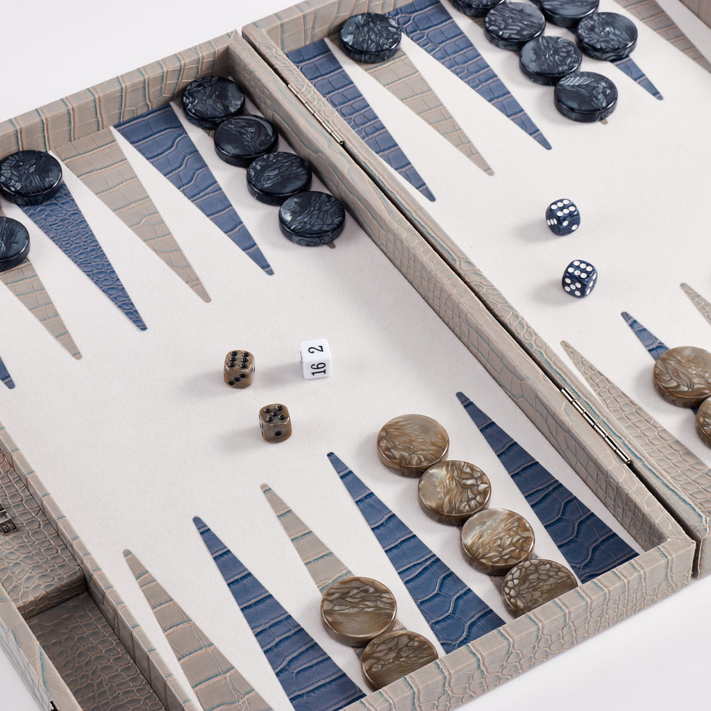 Backgammon Snake | Grey
