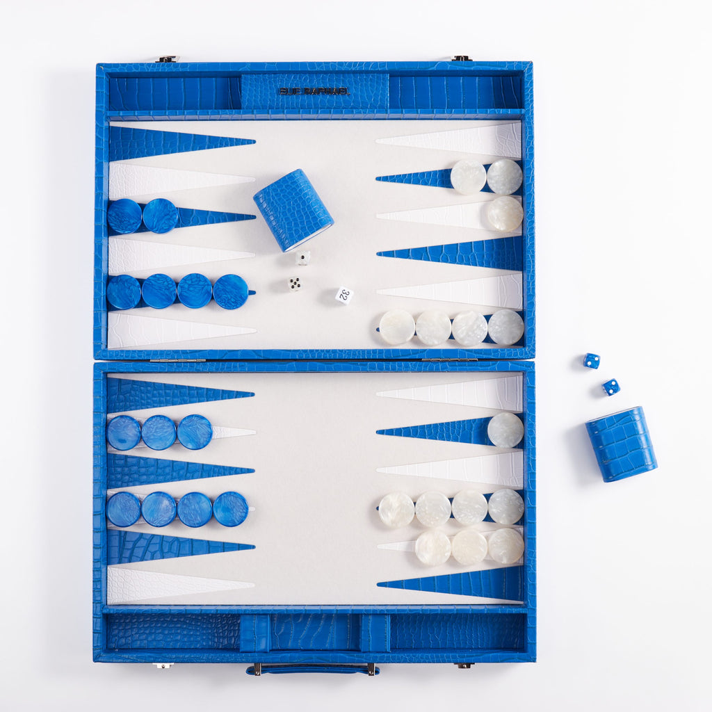 Backgammon Serpent | Bleu