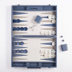 Backgammon Snake | Grey-Blue