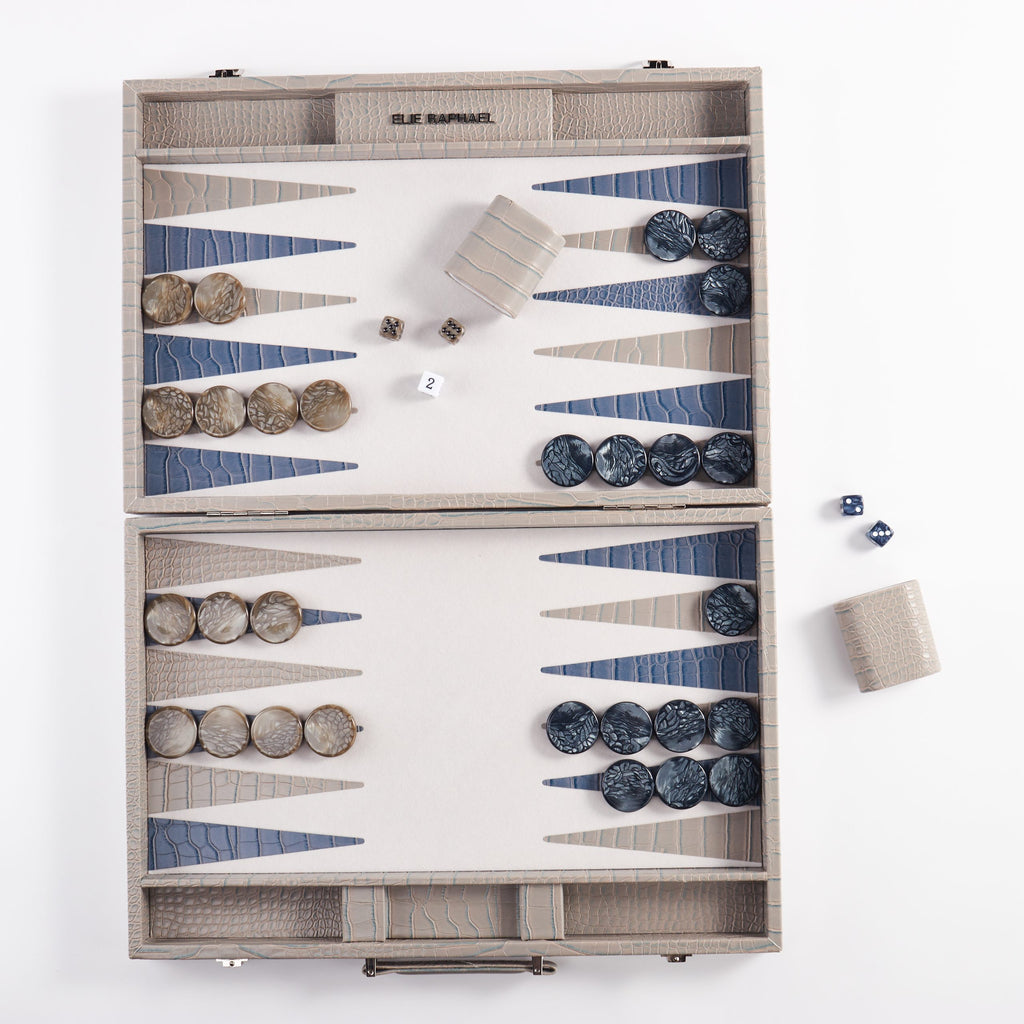 Backgammon Snake | Grey