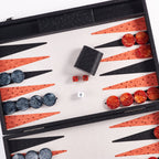 Backgammon Ostrich | Black