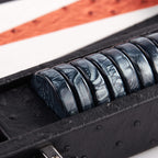Backgammon Ostrich | Black