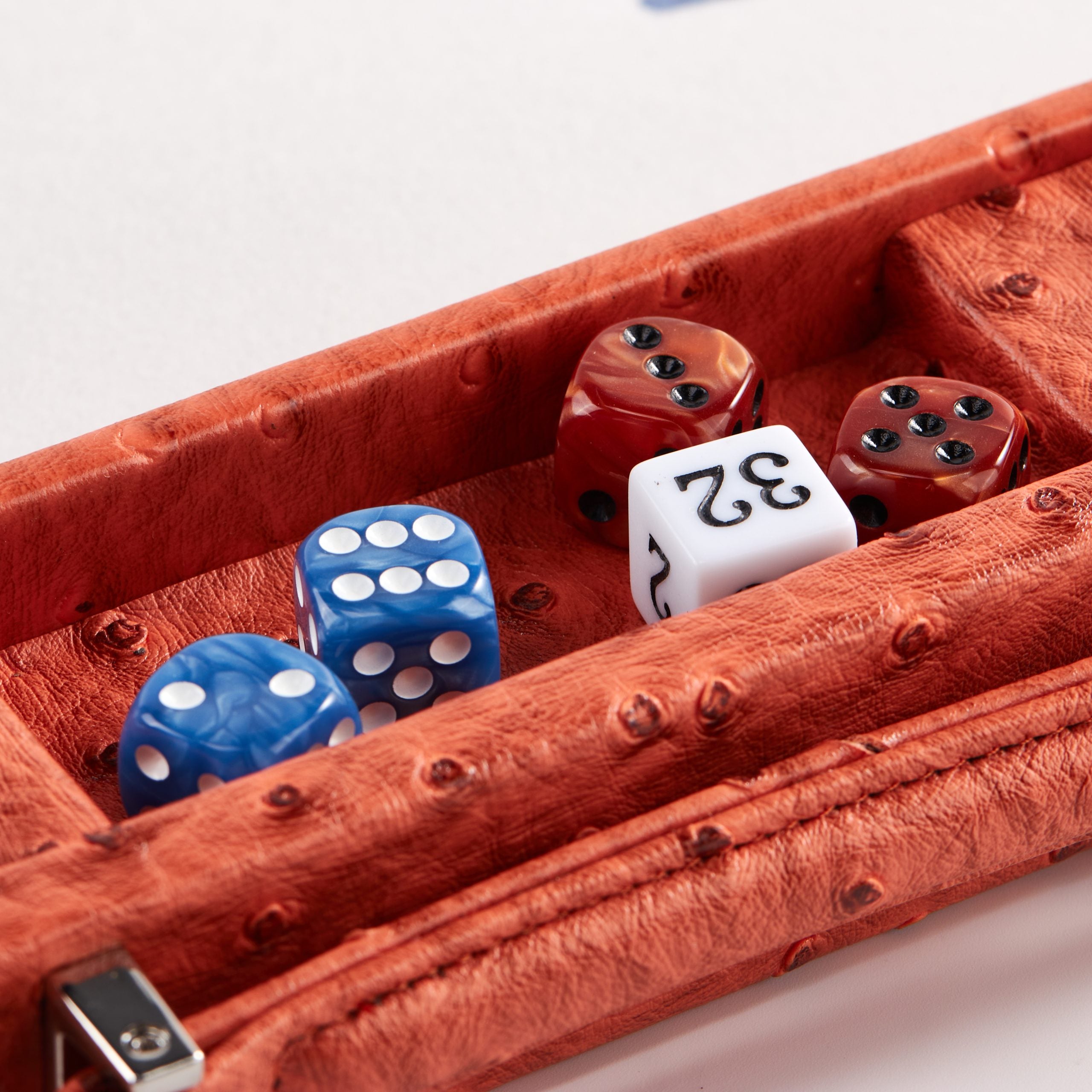 Backgammon Ostrich | Orange