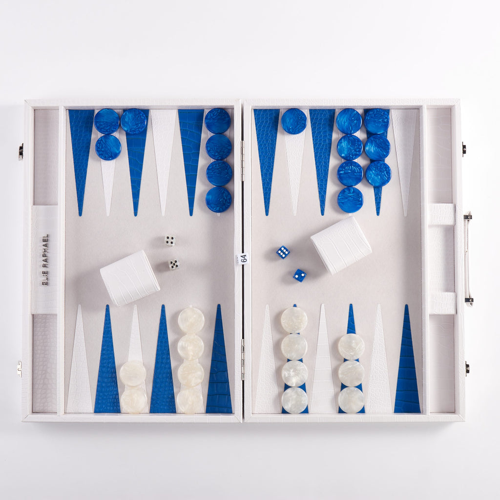 Backgammon Snake | White