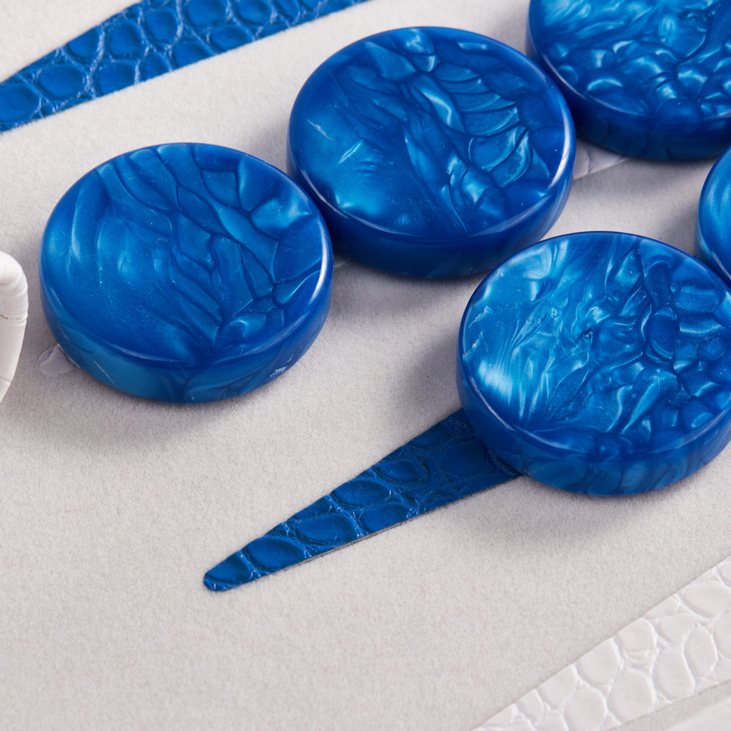 Backgammon Snake | White