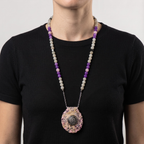 Petek | Purple and Beige