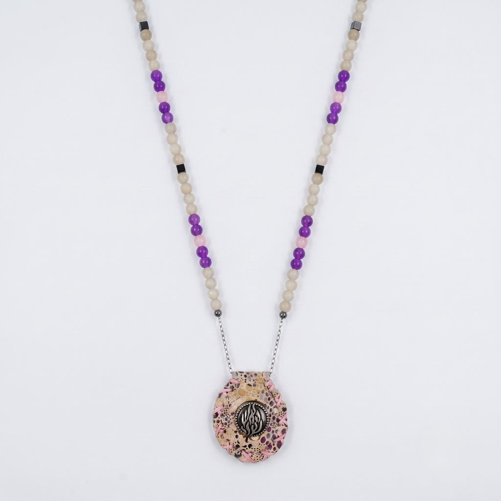 Petek | Purple and Beige