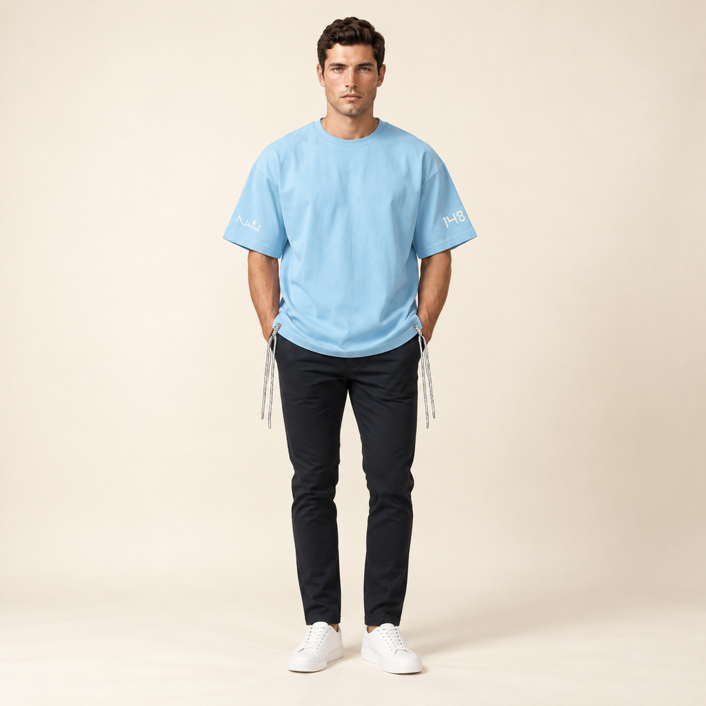 T-Shirt Tsitsit | Blue