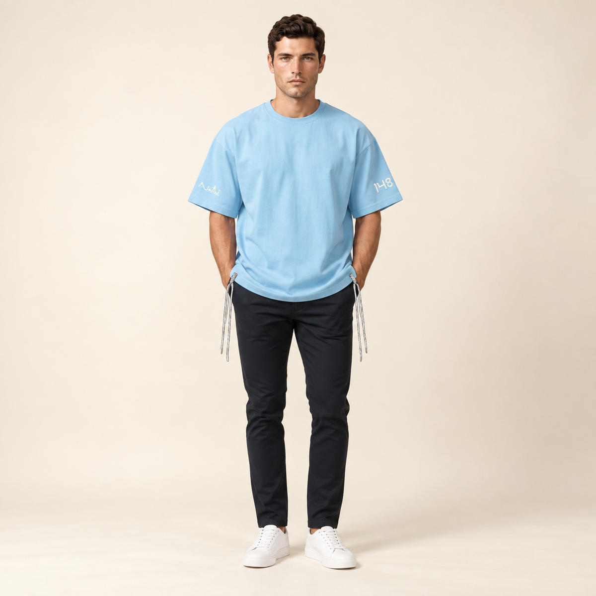 T-Shirt Tsitsit | Blue