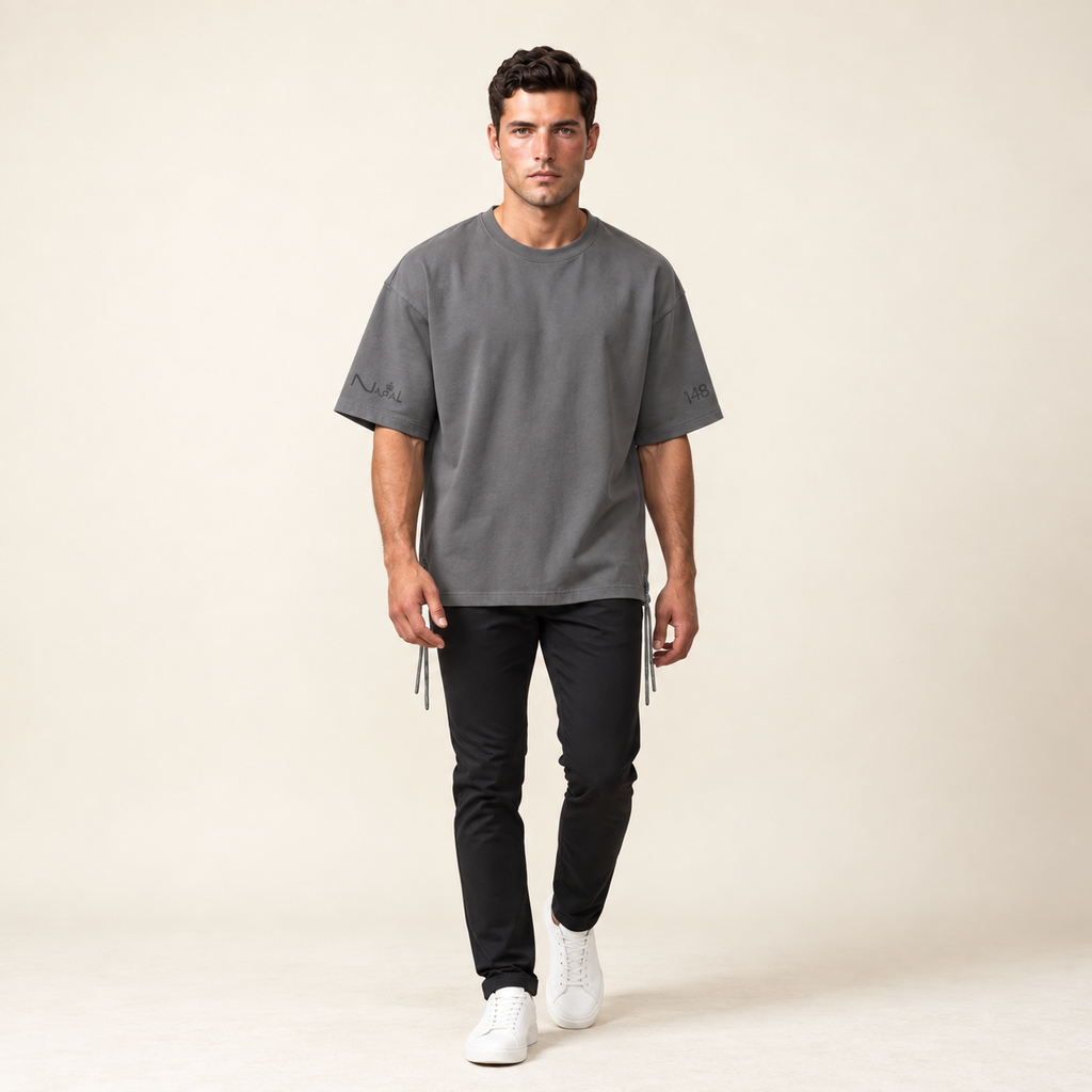 T-Shirt Tsitsit | Dark Grey