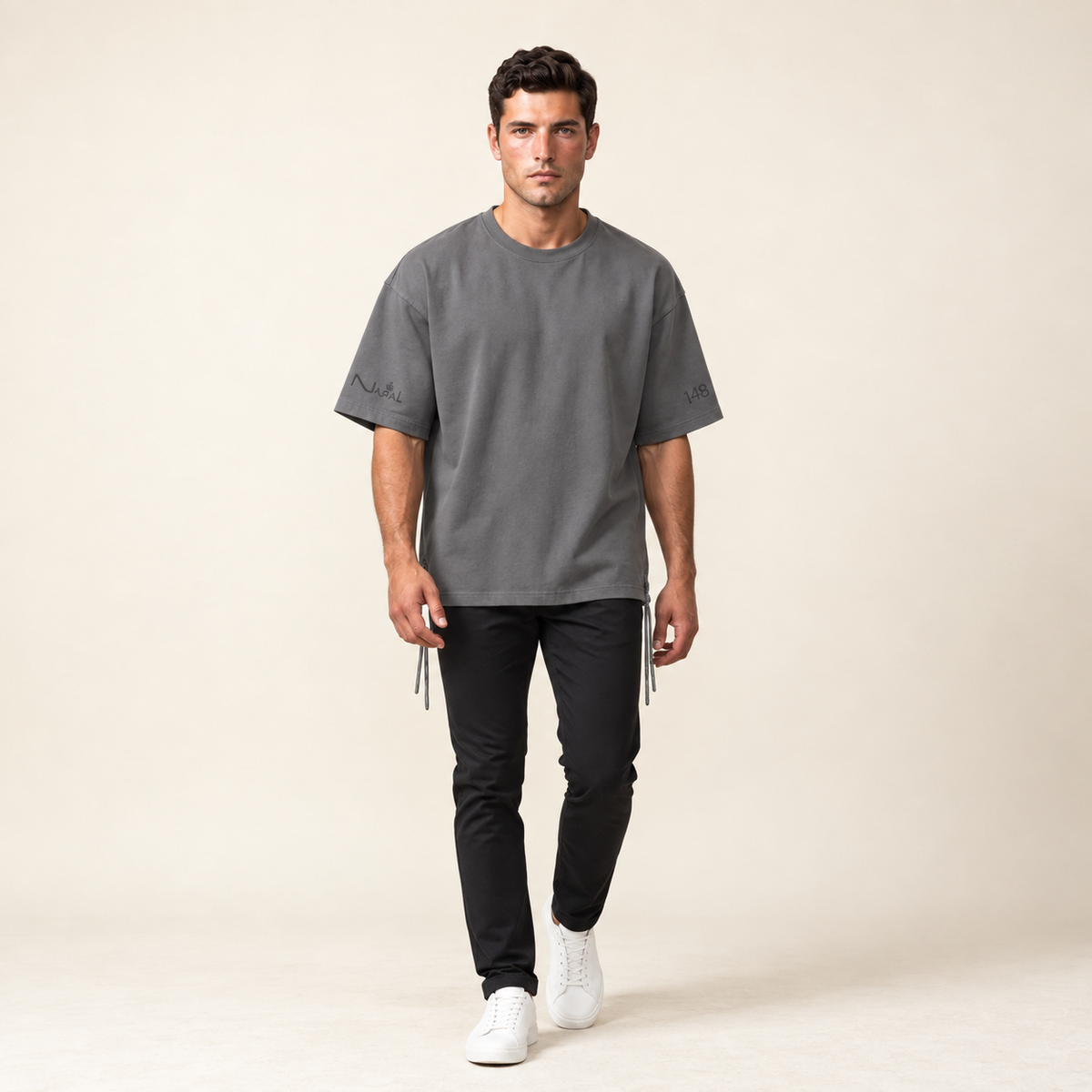 T-Shirt Tsitsit | Dark Grey